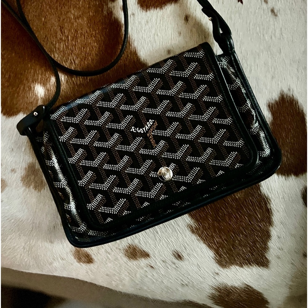 Goyard Plumet Pochette Cross Body Bag Black